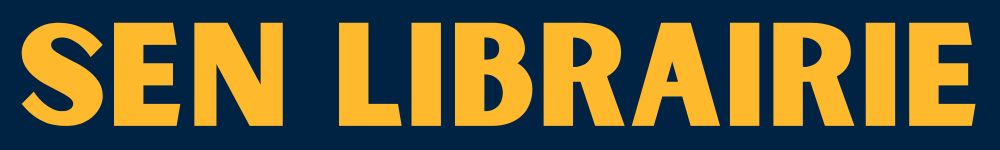 Logo SENLIBRAIRIE-Fond bleu