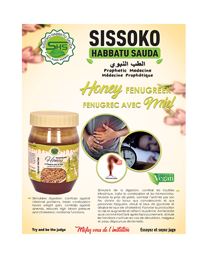 Fenugrec avec miel - senlibrairie
