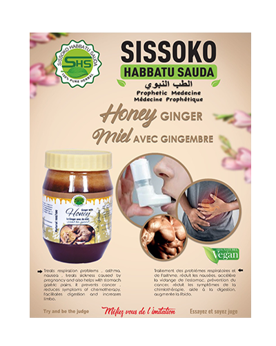 Miel avec gingembre - senlibrairie