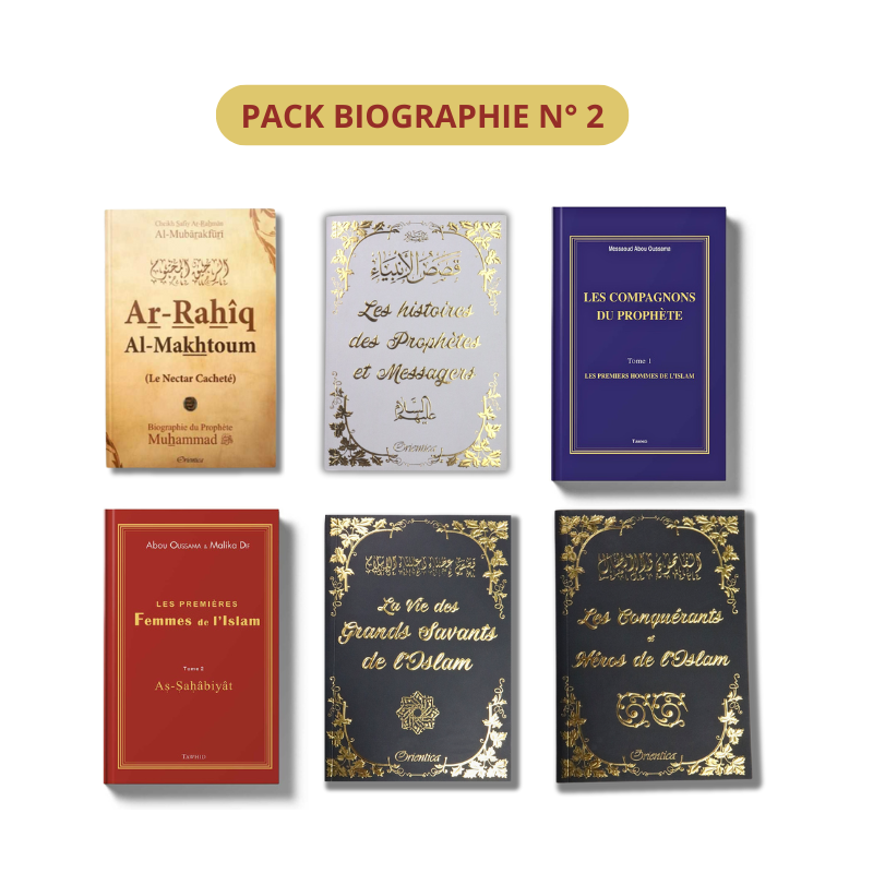 PACK BIOGRAPHIE 2 SENLIBRAIRIE - senlibrairie