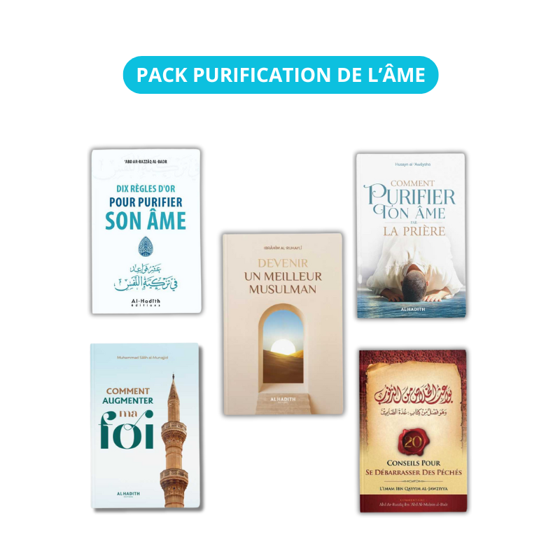 PACK PURIFICATION DE L’ÂME - 5 LIVRES