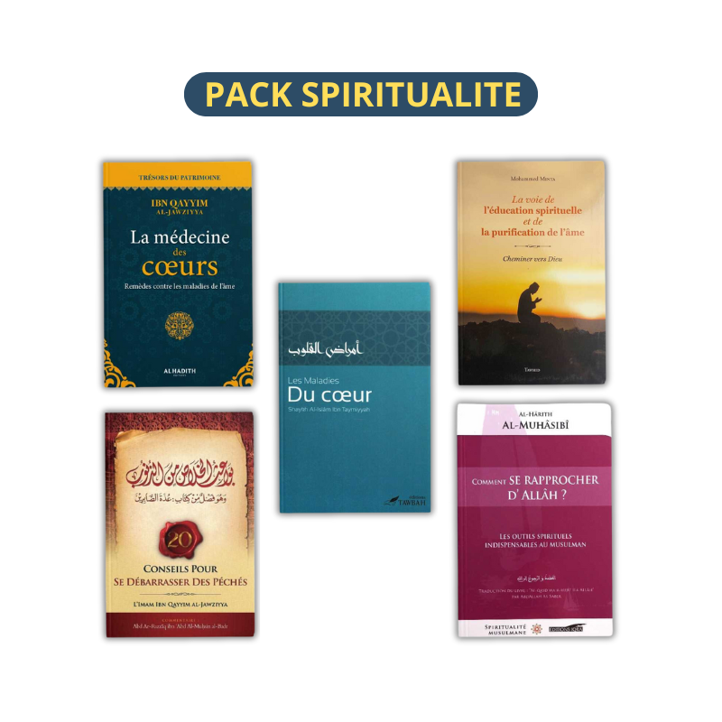 PACK SPIRITUALITE - 5 LIVRES