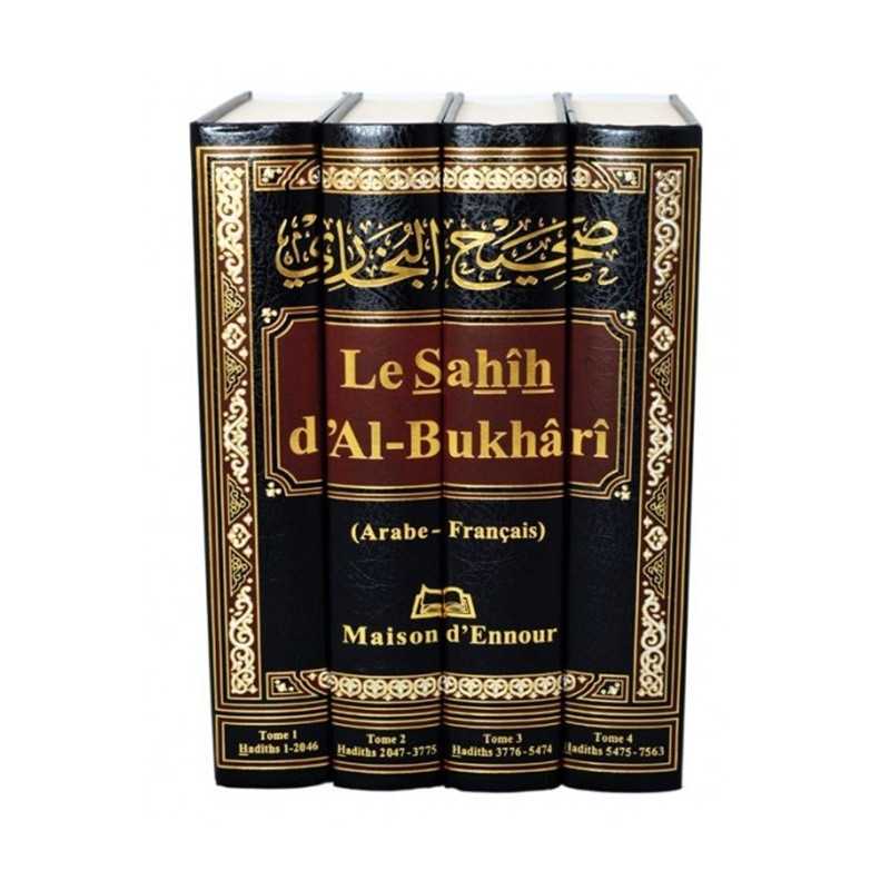 le sahih al boukhari complet arabe francais edition maison d ennour 4 volumes - senlibrairie