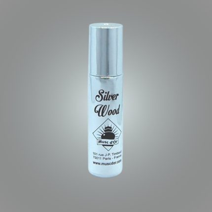 Eau parfumée désodorisante sans alcool SILVER WOOD 8ml - Musc d'Or