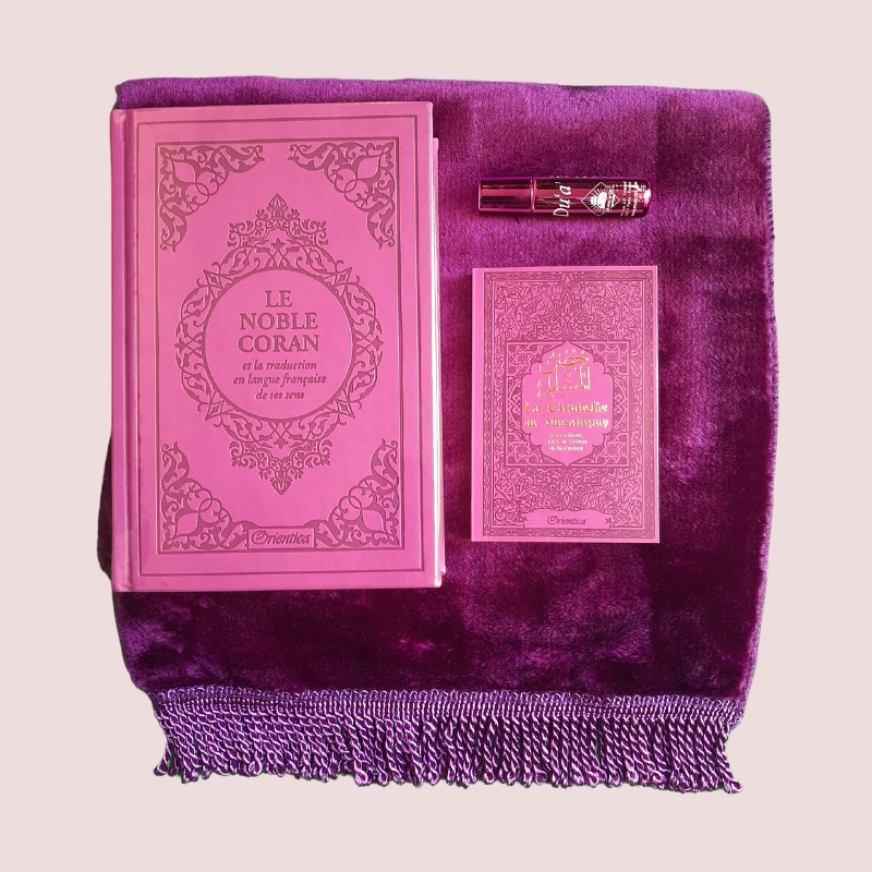 Pack Cadeau SOUMAYYA SILVER 2 Pack Cadeau Mauve Violet - « SOUMAYYA SILVER 2 »