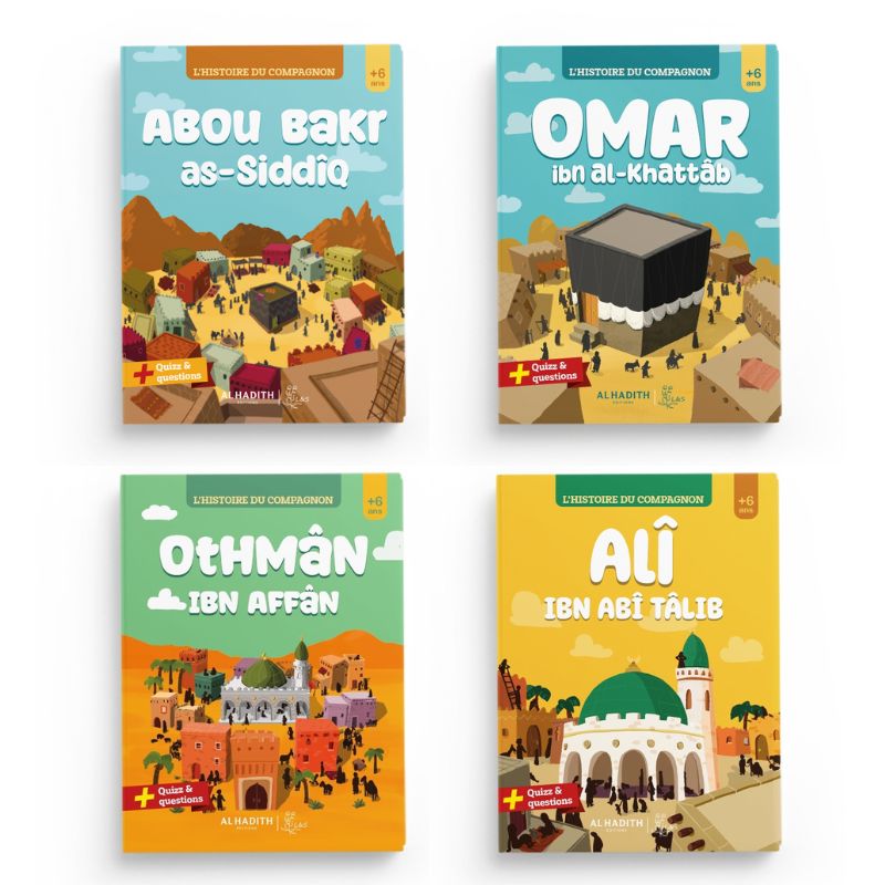 Pack - Les histoires des 4 califes bien guidés - Edition Al Hadith