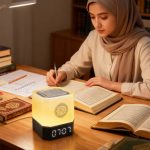 Lampe Veilleuse Coranique - Equantu QB303 - Haut-parleur Bluetooth avec Télécommande – Image 5