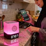 Lampe Veilleuse Coranique - Equantu QB303 - Haut-parleur Bluetooth avec Télécommande – Image 7