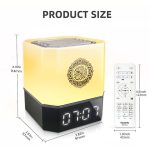 Lampe Veilleuse Coranique - Equantu QB303 - Haut-parleur Bluetooth avec Télécommande – Image 8