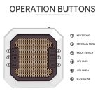 Lampe Veilleuse Coranique - Equantu QB303 - Haut-parleur Bluetooth avec Télécommande – Image 9