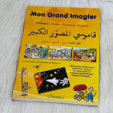 Mon Grand Imagier Trilingue : arabe - français - anglais (Dictionnaire enfant)