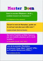 Master Deen Junior : Jeu de stratégie et de connaissance de l'Islam 110 cartes - à partir de 7 ans – Image 3