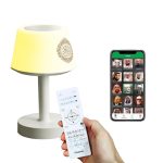 Lampe Veilleuse Coranique 3D Led - Equantu SQ917 - Haut-parleur Bluetooth avec Télécommande