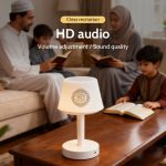 Lampe Veilleuse Coranique 3D Led - Equantu SQ917 - Haut-parleur Bluetooth avec Télécommande – Image 7